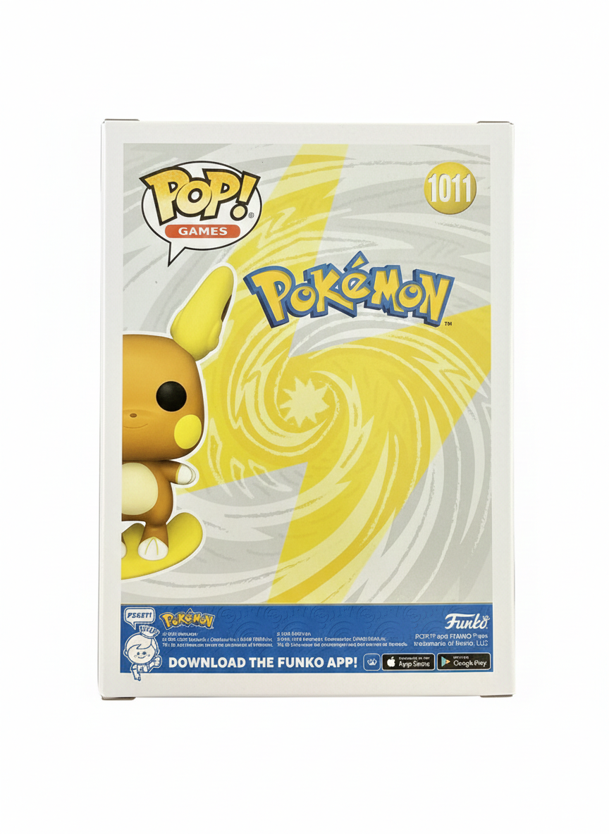 Funko Pop Pokemon Raichu D'Alola N°1011