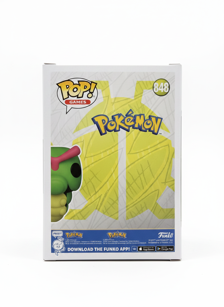 Funko Pop Pokemon Caterpie N°848