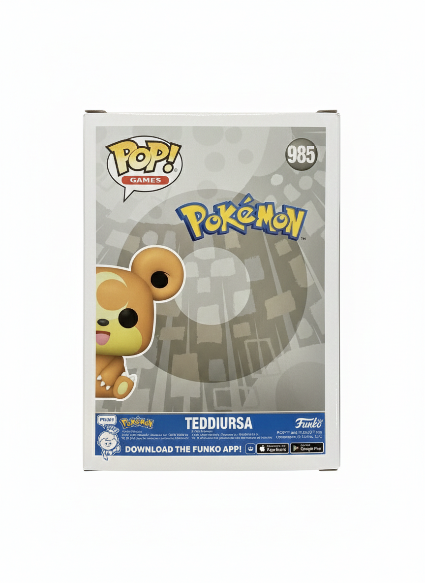 Funko Pop Pokemon Teddiursa N°985