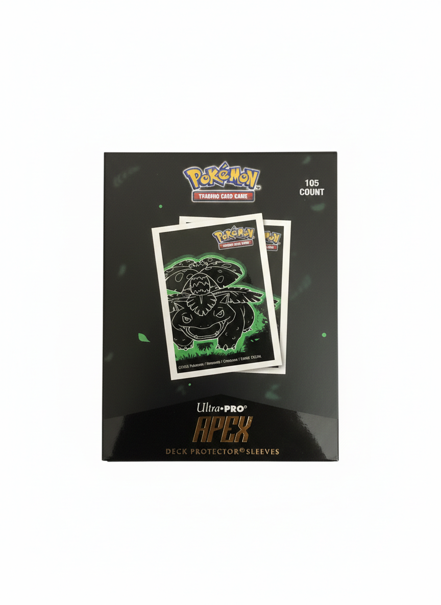Apex Deck Protector Sleeves Standard Size - 105 Cound - Venosaur