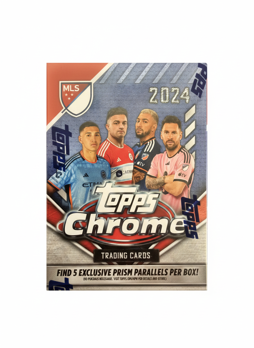 Topps Chrome MLS Blaster Box 2024