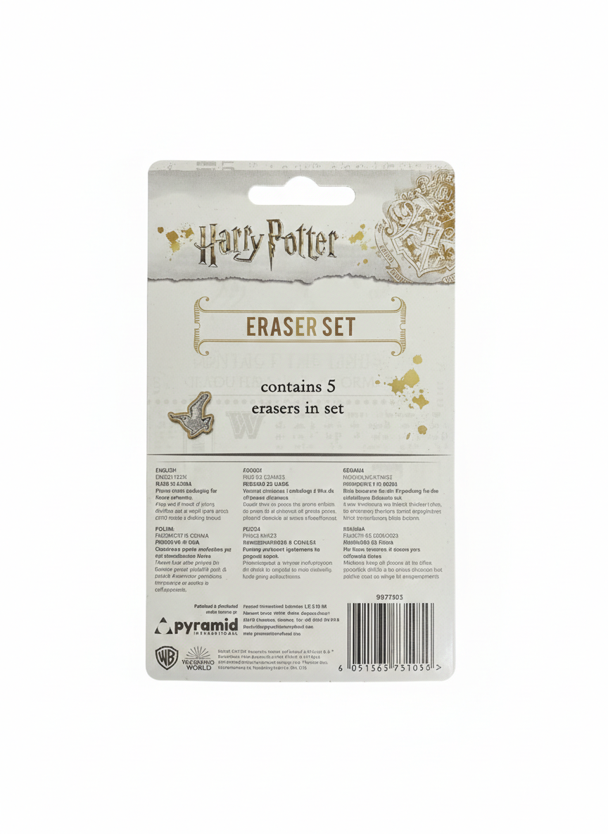 Set Gomme Harry Potter Ufficiale