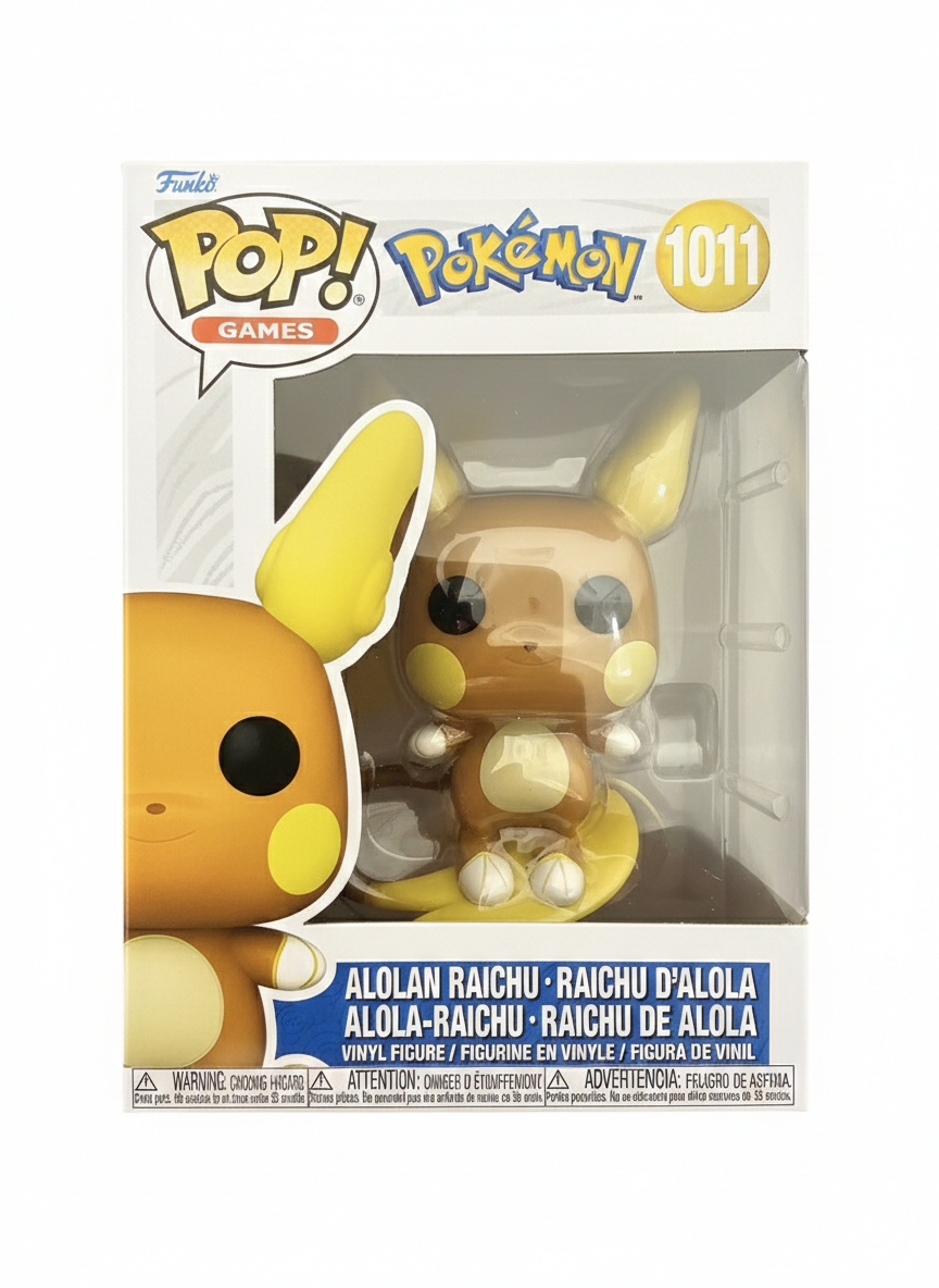 Funko Pop Pokemon Raichu D'Alola N°1011